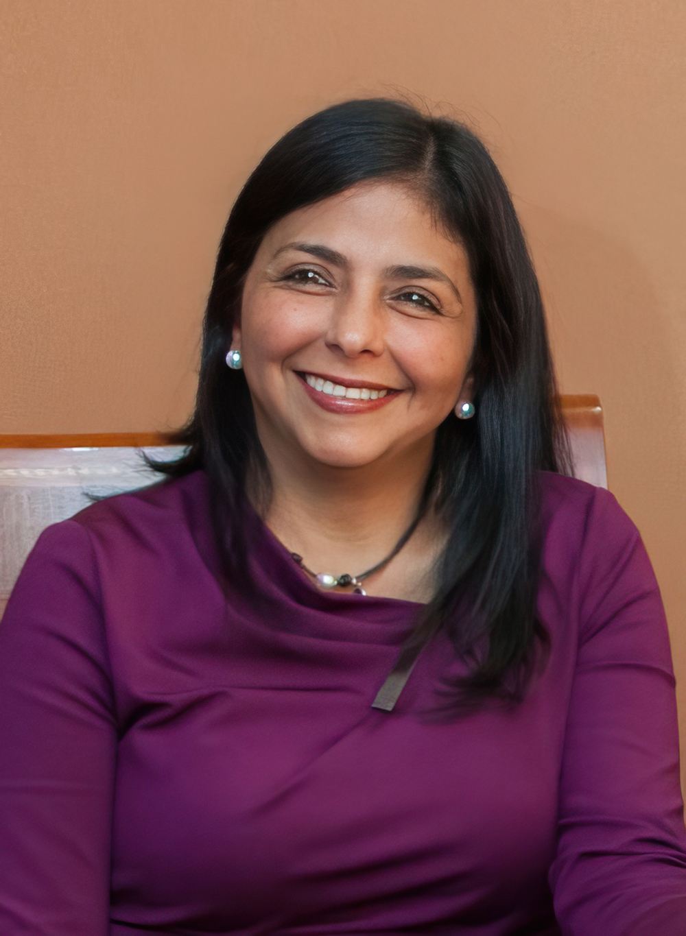 Delcy Rodríguez, entonces vicepresidenta del régimen de Nicolás Maduro, protagonista del Delcygate.